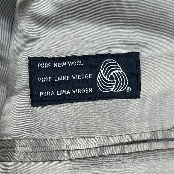 VTG Polo University by Ralph Lauren 100% Lambs Wool Retro Blazer Sz 46R - Picture 5 of 8